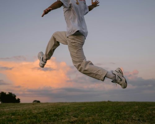 man jumping