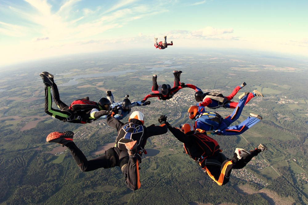Formation, Skydiving