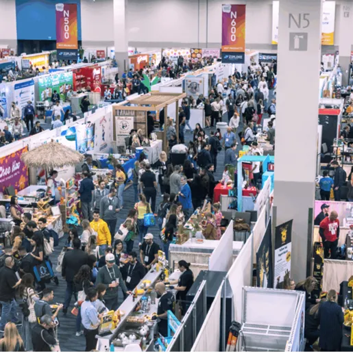 A view of the Expo West 2026 Hall