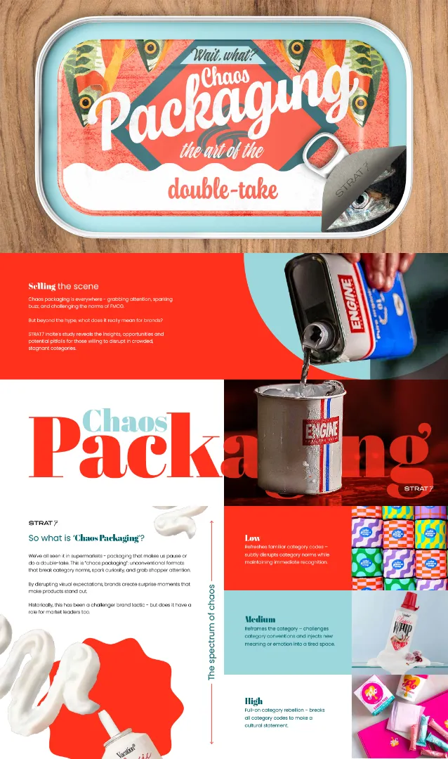 First three pages of the Chaos Packaging guide